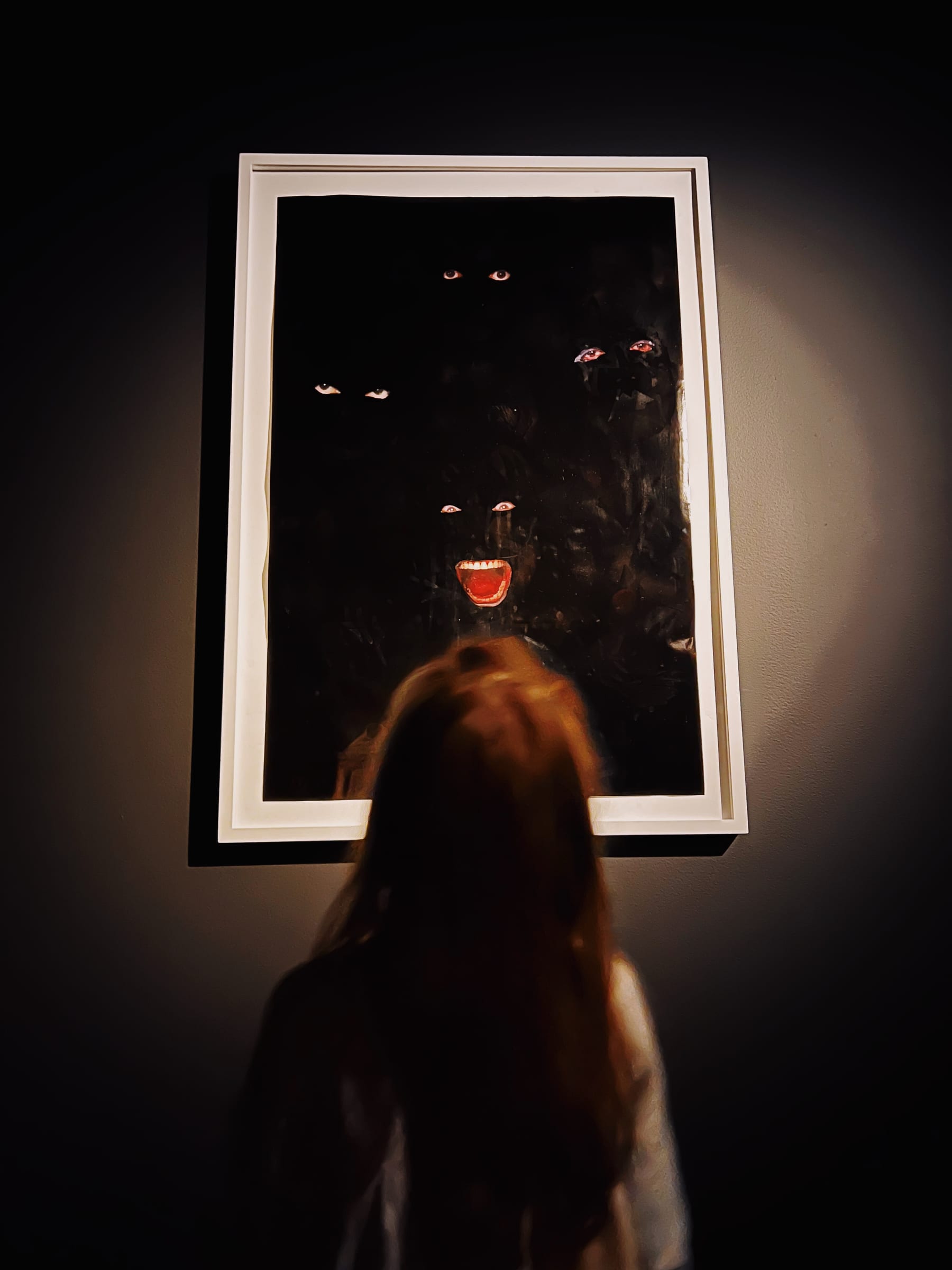 At the gallery