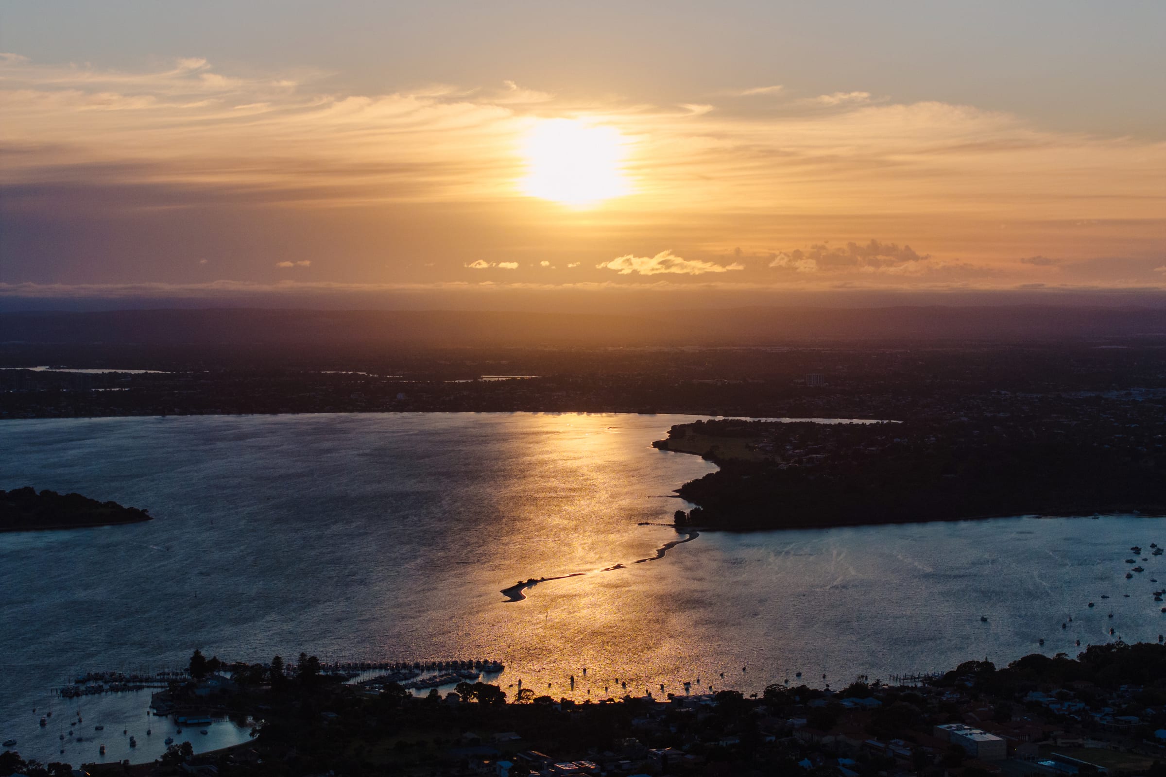 Swan River sundown