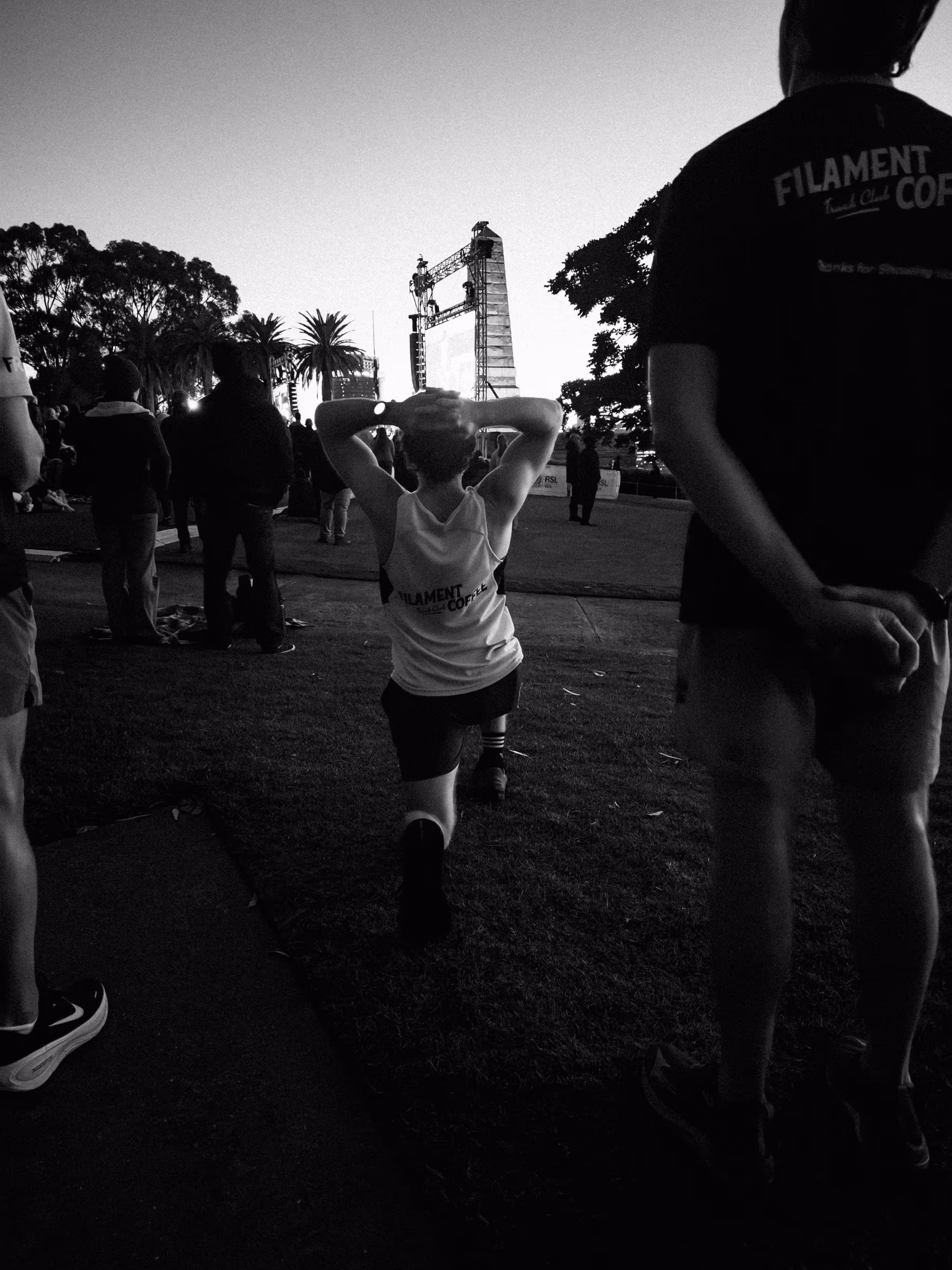 Before the race
