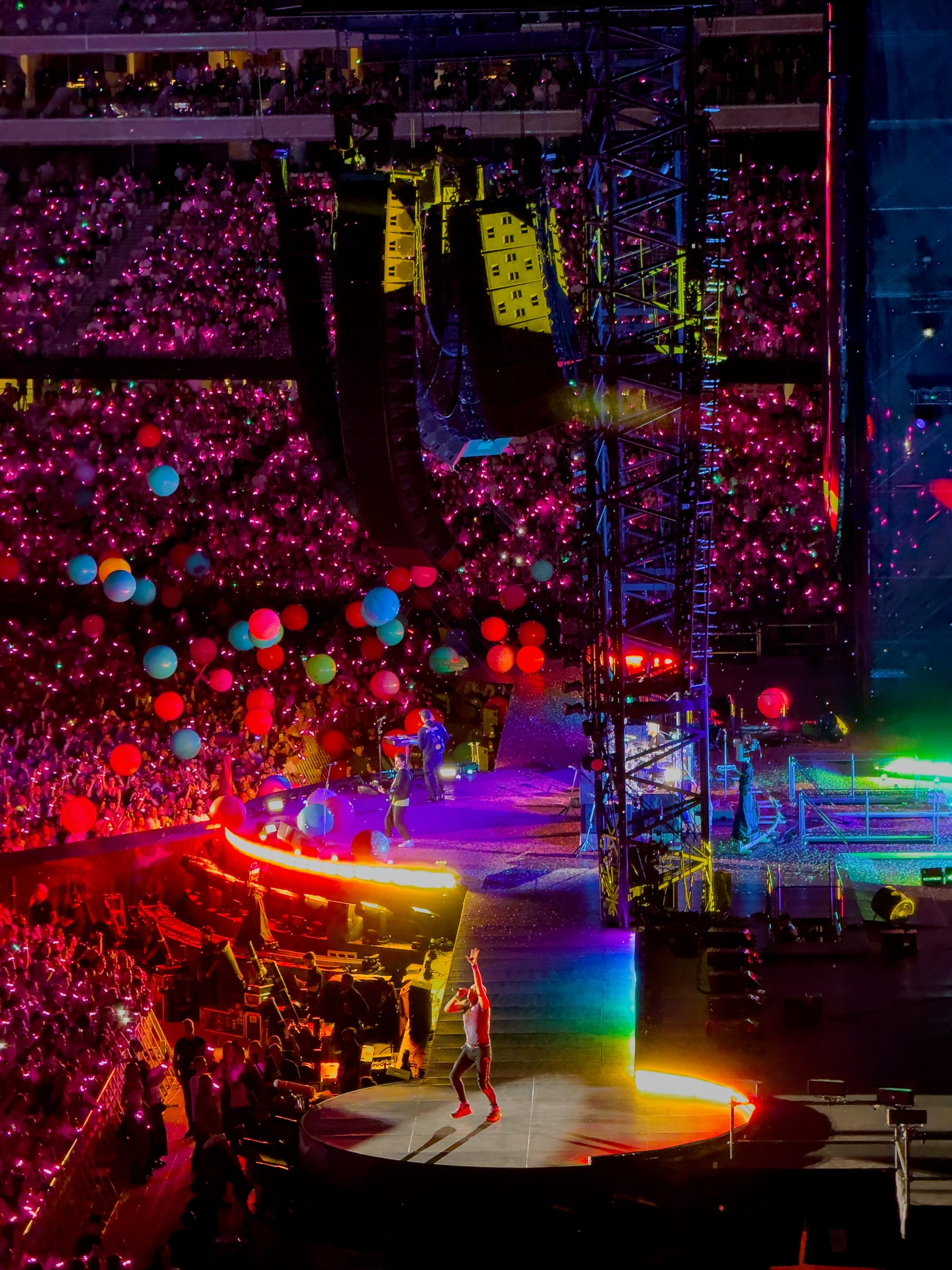 Coldplay balloons