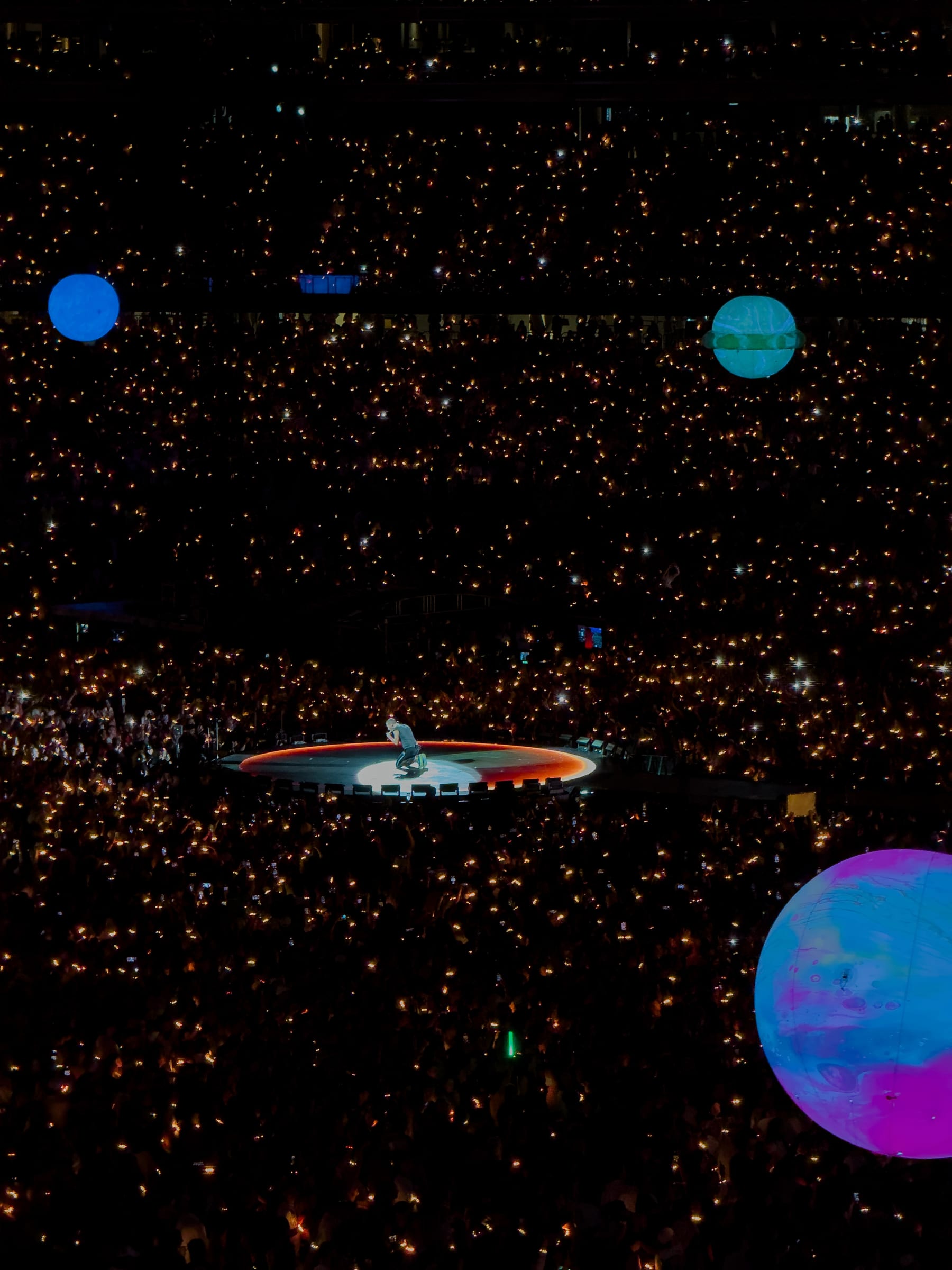 A stadium of lights