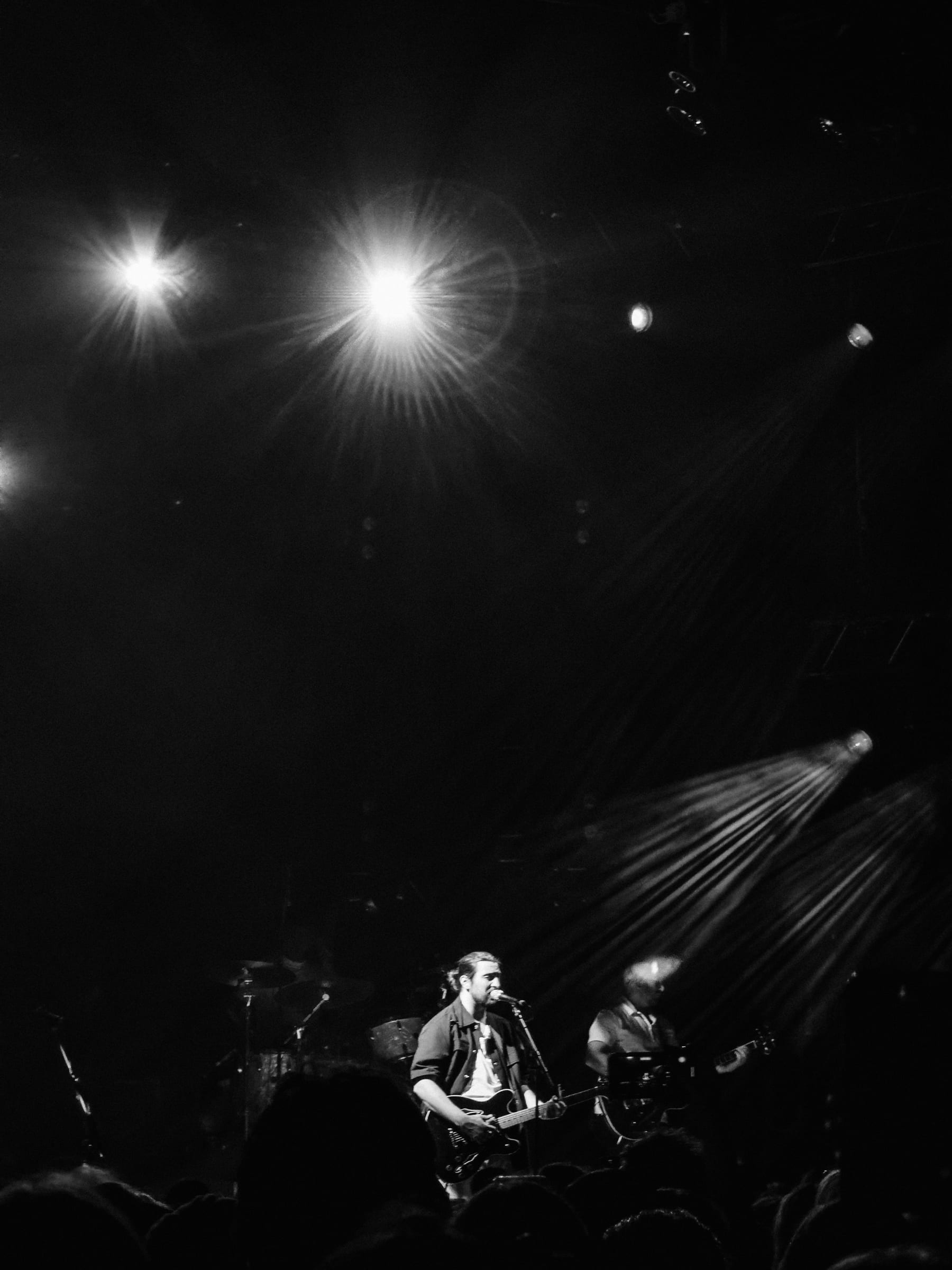 Spotlit, in mono