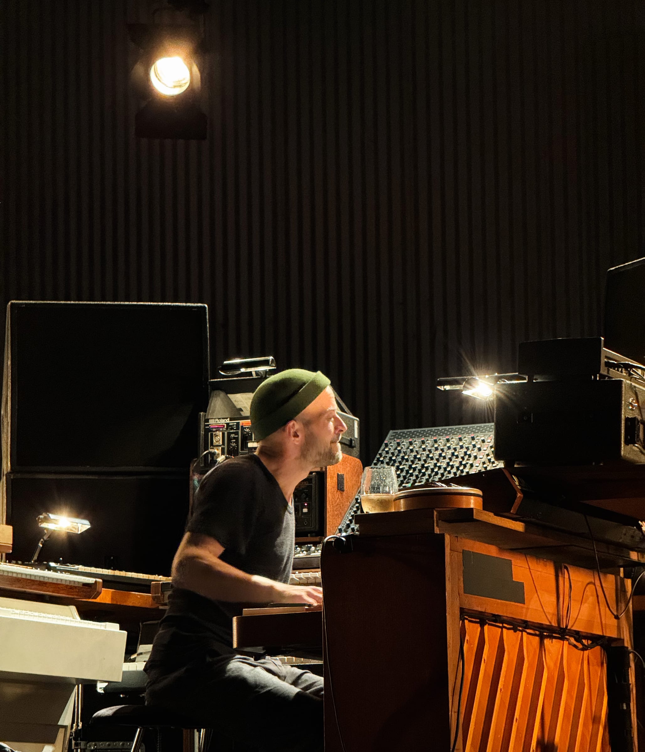 Studio session