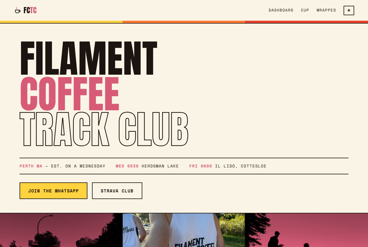 Filament Coffee Track Club